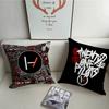 HOT-T-Twenty One Pilots Pillow Case Plush Fabric Soft Pillowcase Double Sided Print Sofa Cushion Cover Throw