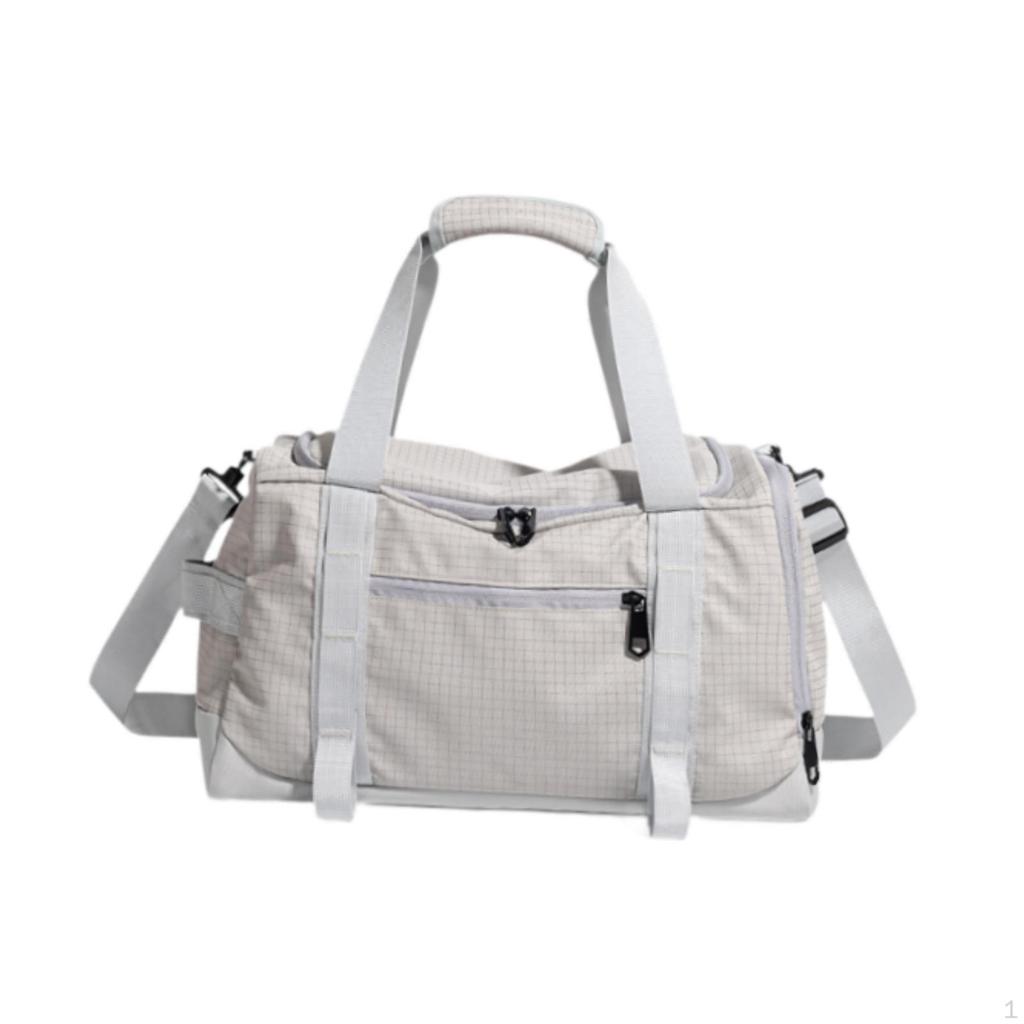 Gym Bag Dry and Wet Separation with Shoe Compartment Adjustable Strap Easy To Carry Luggage Sports