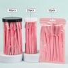 Stainless Steel Eyebrow Razor Makeup Shaver - 12/25/60PCS for Home & Salon Use