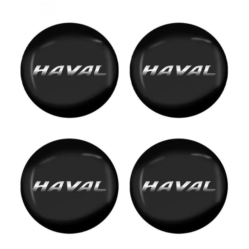 4 PZ 56mm Coprimozzi Centrali per Cerchi Auto Emblema Adesivo Accessori Auto Per Haval H6 Dargo M6 H9 H6S F7 Jolion X DOG XY H2 H3 H5 H7