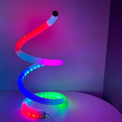LED Magic Light With Desk Lamp USB Plug-in Atmosphere Light Night Light Desktop Creative Light, Table Lamp Three-tone Light Unli