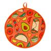 12" Tortilla-Wärmerbeutel, Pfannkuchen-Halter, Pizza-Isolierhaube, Stoff-Halter für