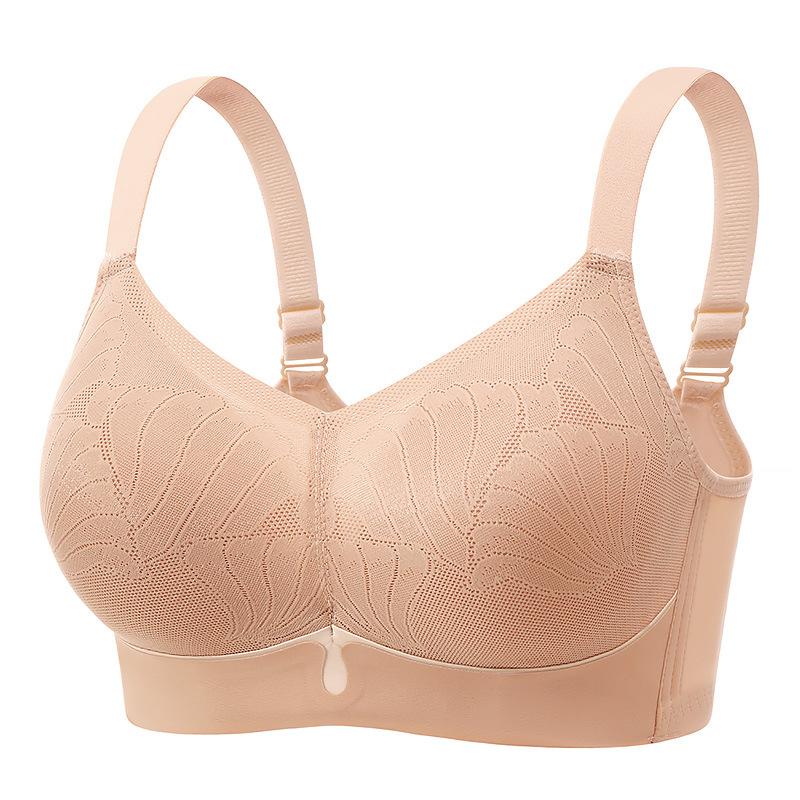 High-end women's underwear non-magnetic and non-steel ring gathering, upper support, anti-sagging adjustment bra cover 1011 models
