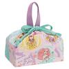 Children's Drawstring Lunch Bag, Made In Japan, Disney Princess, Size 25, Girls, KB7-A