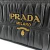 PRADA 1BD147 Shoulder Bag black Women used
