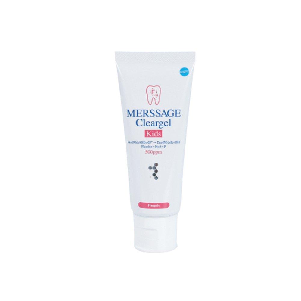 

Matsukaze Melsage Clear Gel Kids Fluoride-containing oral care gel 60g 1 piece