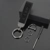 BAGD7 2026 Car Sticker Leather Car Emblem Keychain Rings Keyring For BMW F30 F10 E90 F20 E46 E60 E70 E39 E36 E87 X7 E92 E91 E28 X3 X1