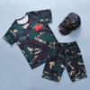 Xunzhanying Kids Camouflage Short-Sleeve Training Suit