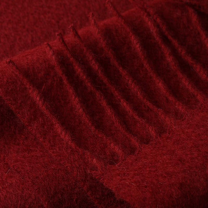 Hengyuanxiang Women's Pure Wool Embroidered Scarf