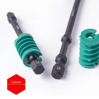 3pcs 65/90/110mm Non-Slip Drill Bits Spring Screwdriver Bits For Screwdriver Electrician Electric Tool Accessories