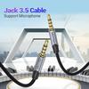 Vention Jack 3.5 Aux Cable Male to Male 3.5 mm Jack HiFi Audio Cable for Guitar Car Microphone Headphone Speaker Cable Aux CordGood product