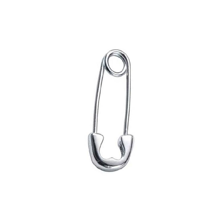 

Metal Safety Pin Earrings Traditional Outsider Rock Fashion Unisex Jewelry 90s Dirt Aesthetic Silver Mixture Student Accessories