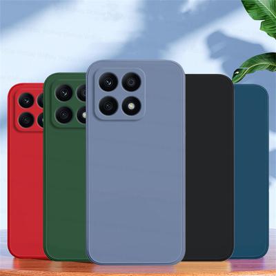 Hülle für Honor X8a Cover Honor X7a X8a X9a Hüllen Original TPU Stoßfest Flüssigsilikon Schutz Handy Rückseite Honor X8a