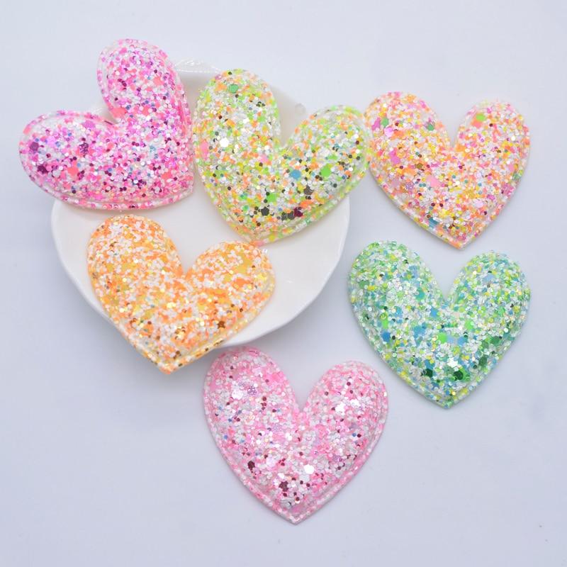 

12 шт. новая мягкая аппликация в форме сердца с плоской спинкой, скрапбукинг, шитье, аксессуары для рукоделия, украшения, принадлежности