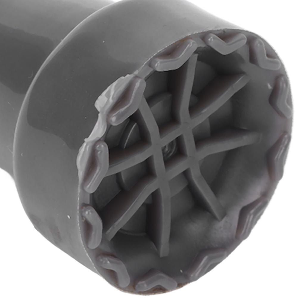 5PCS 22mm Single Angle Cane Tips Imitation Tire Texture Preservative Nonslip Rubber Translucent 7Celsius8in Crutch Tips for Cane