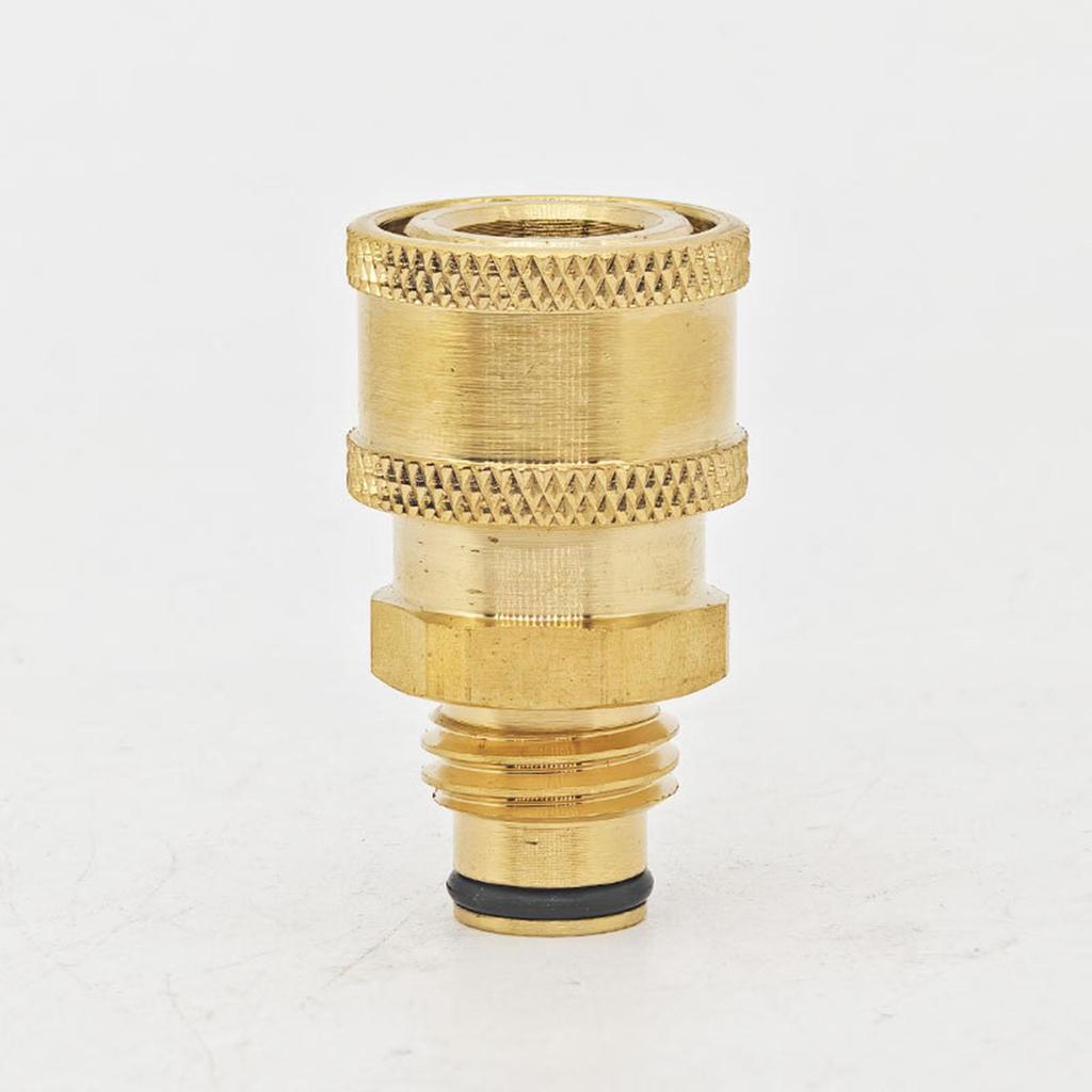 Pressure Washer Adapter Sturdy Professional Copper Replacement Premium Leakproof Pressure Washer Parts Coupler Quick Connect Kit
