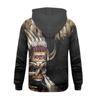 Fashion Print Loose Men's And Women's Long Sleeve Hooded Sweater