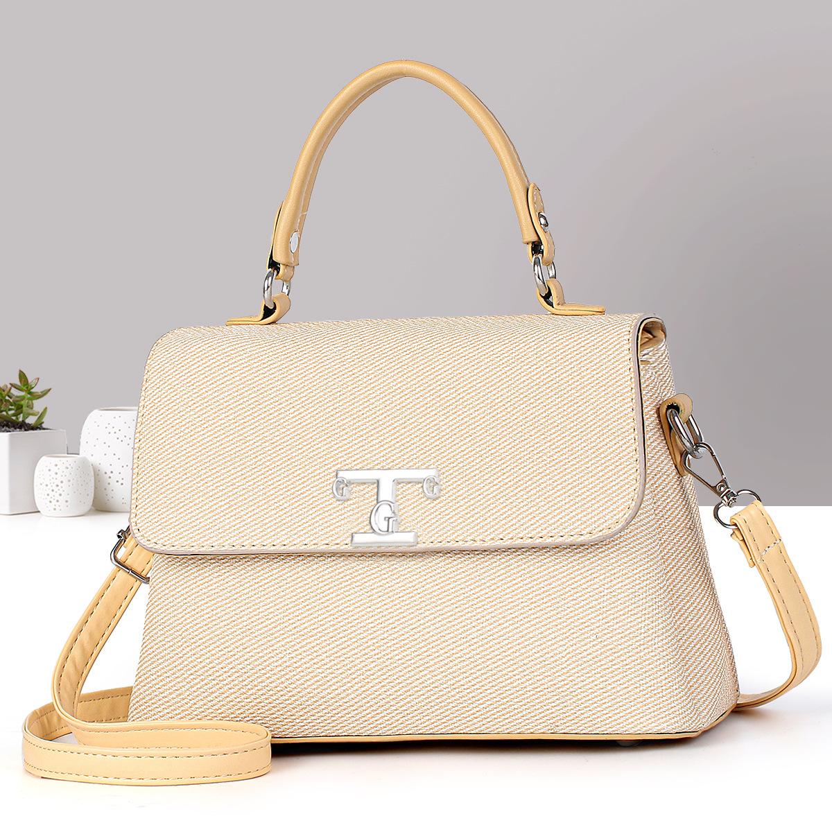 

Новая большая вместимость легкий роскошный высококачественный мягкий прочный модный изысканный легкий дорожный уличный кроссбоди на плечо жёлтый