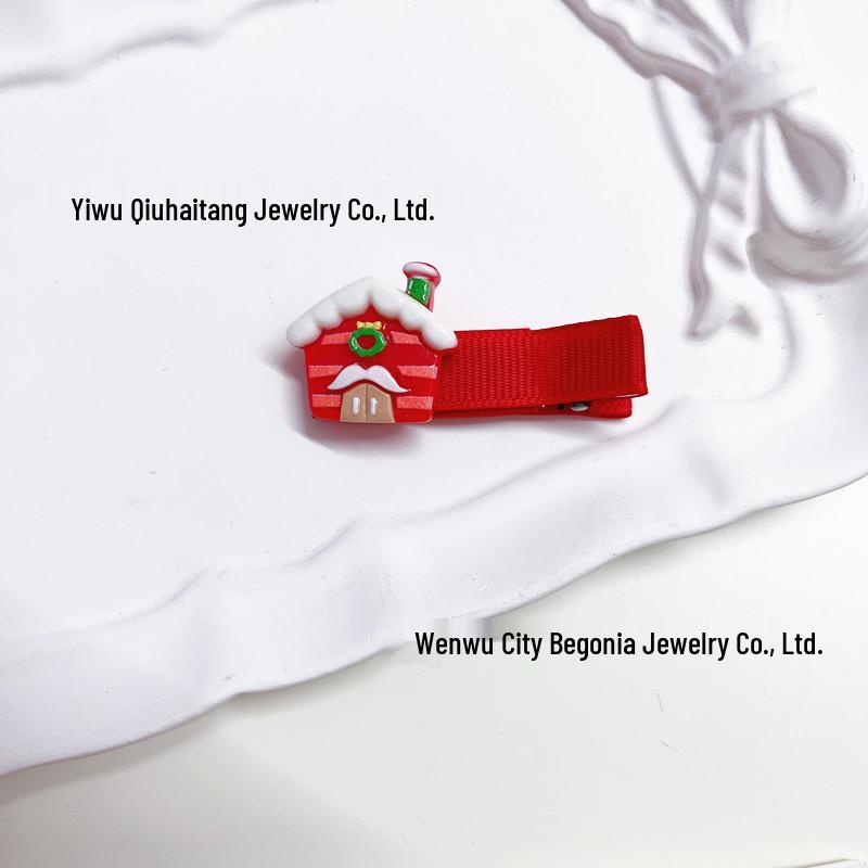 Christmas Hair Clip & Headband Set: Antlers, Snowman, Santa Claus Party Accessories