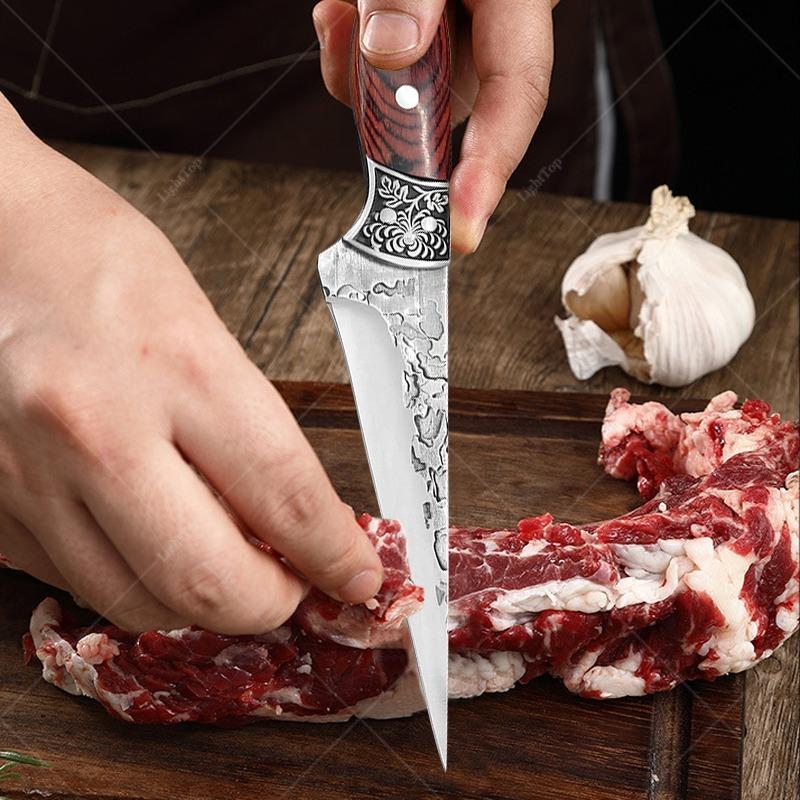 Cuțit pentru dezosat din oțel inoxidabil, 2 buc. Cuțit pentru carne, cuțit pentru carne, cuțit pentru fructe, unelte de bucătărie