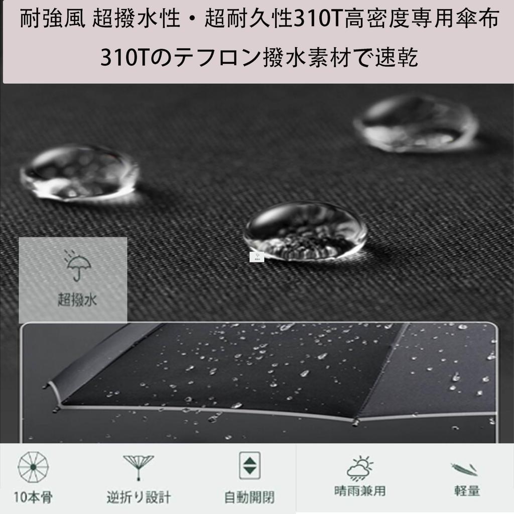 Aiyoupin New Reverse Folding Umbrella for Automatic Folding Reinforced 10 310T Aluminum Super Suitable for Sun and Portable Reverse Folding Umbrella