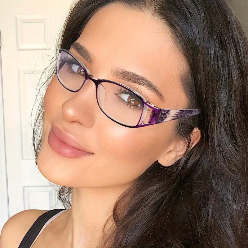 8 Pcs Anti-blue Light Reading Glasses Men Fashionable Multicolor Presbyopia Glasses +1.0~+4.0