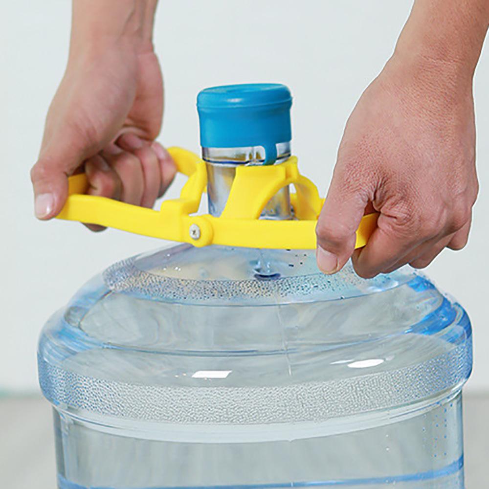 5 Gallon Water Bottle Lifter Purified Drinking Water Jug Caps Carrier Lift Labor Energy Saving Ergonomic Grip Handle Carrier