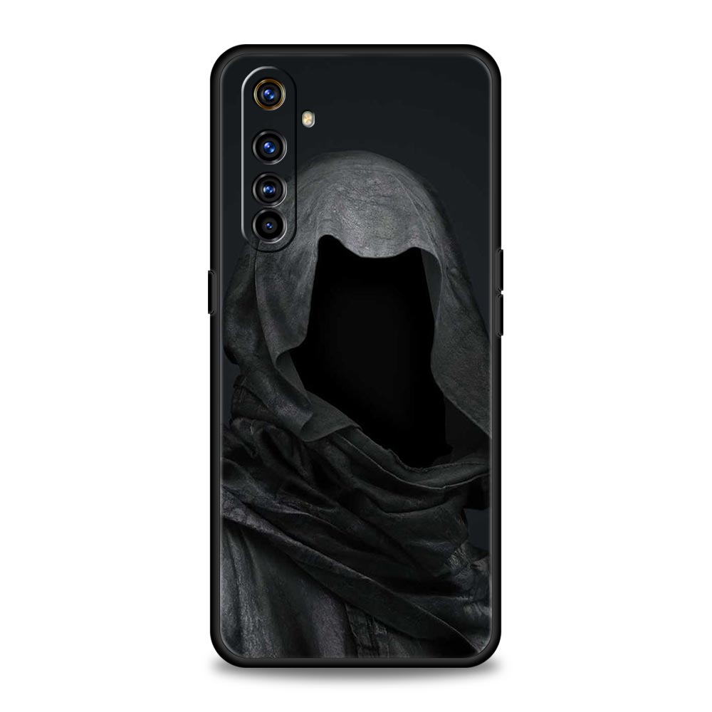 Grim Reaper Skull Skeleton For Realme GT Neo 2 3 3T Phone Case For Realme 10 9 8 5G 7 6 GT2 Pro Plus 9i 8i C21 C11 C25 C35 Cover