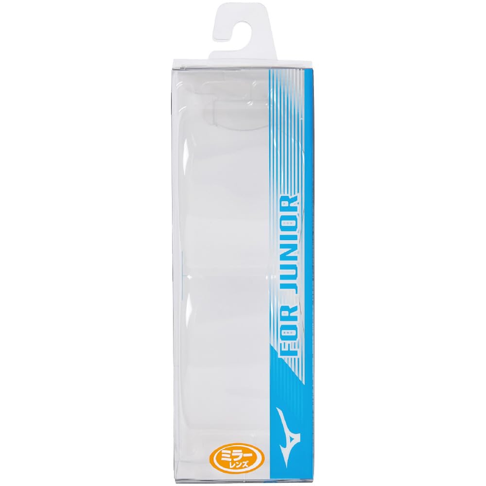 Mizuno N3JFB752 Junior Swimming Goggles with Size Blue with Yellow (Cushion Type) Mirror, 27 Mirror, Tv 17%