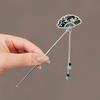 New Chinese Super Fairy Fan Tassel Hairpin Advanced Sense Shaking Hairpin Hanfu Cheongsam Hairpin Ancient Style Headdress