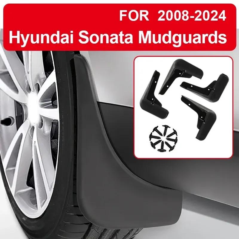 Mud For Hyundai Sonata i10 2008-2024 Accessories TPE Mudguards Original Design Fender Anti-Snow Anti-Sand Guard Protector