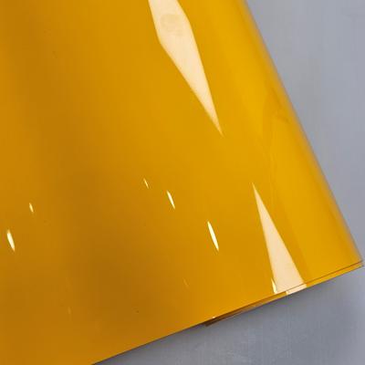 High Glossy Sunflower Yellow Car Decals for Vehicle Wrap Vinyl Car Accsesories Motorcycle Stickers Accessories Vehicles Adhesive