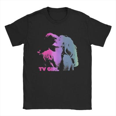 Heren TV Meisje Frans 90s Rock T-shirt Katoenen Kleding Casual Korte Mouw Ronde Hals T-shirt Cadeau Idee T-shirts