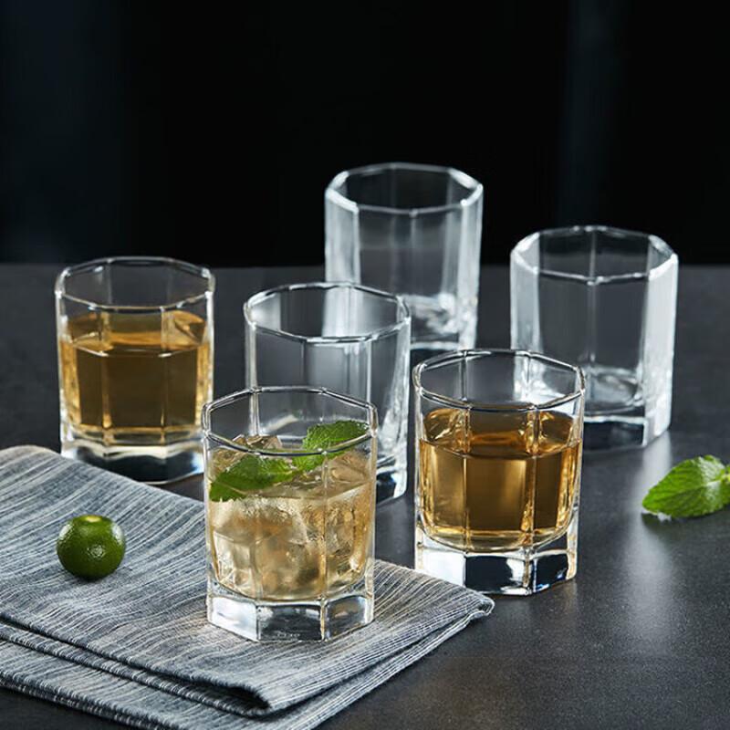 Glass Drinking Cups Set