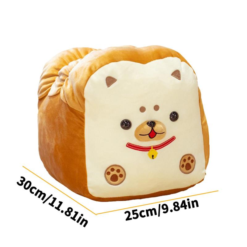 

Творческая игрушка Очаровательная игрушка в форме хлеба Шиба-ину Плюшевый пух Хлопковая мягкая игрушка-хлеб