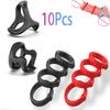 Silicone Penis Ring Cock Ring Delay Ejaculation Scrotal Binding Ball Stretcher Erection Enhancing Lock Cockring Sex Toy for Men