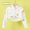 Pure Cotton Postpartum Shoulder Protector: Long Sleeve Warm Shawl for Pregnant Women and New Mothers.