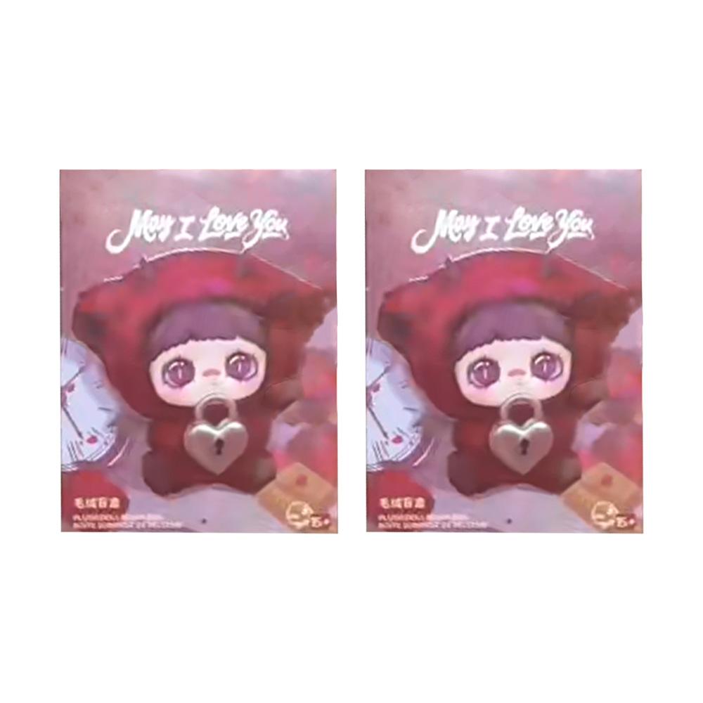Maymei May I Love You Series Blind Box Cute Maymei V6 Vinyl Plush Mystery Box Kawaii Doll Surprise Bag Keychain Pendant Toys