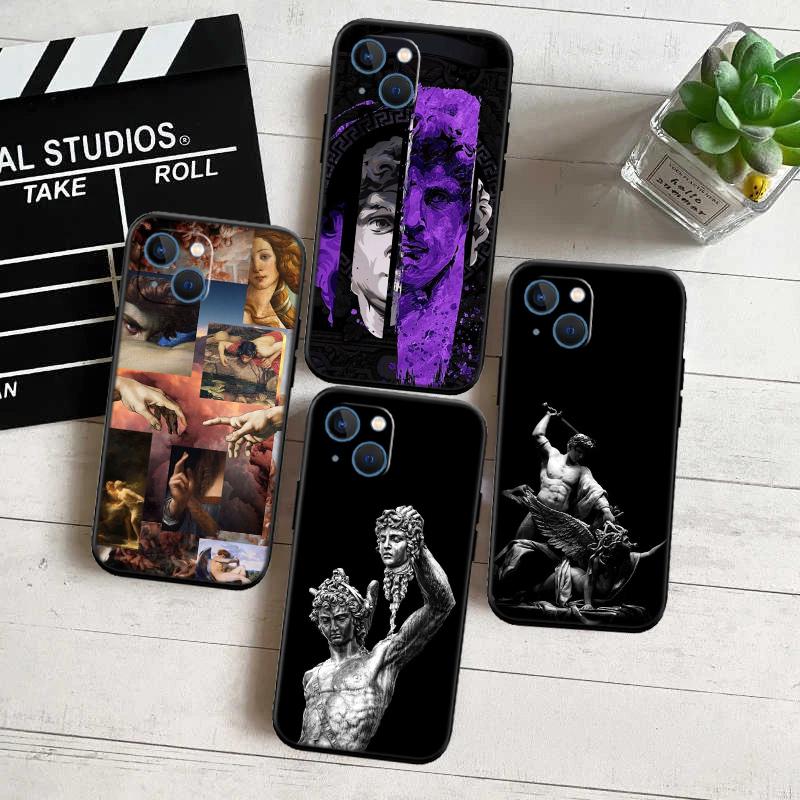 Fresco Adam Sculpture Case for Motorola Edge 60 60s 70 G86 G56 G54 E14 G04S G45 G54 G64 S30 S50 X30 X40 X50 Pro Power