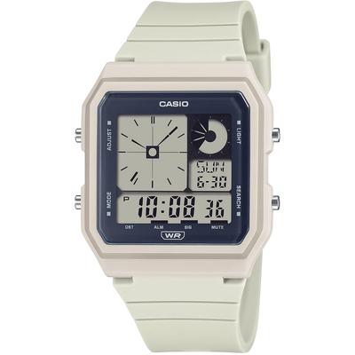 Casio Casio Standart Ucuz Casio Chipkashi Saat Unisex Reçine Fildişi Gri Erkek Kadın LF-20W-8A [Ürün]