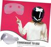Motorbike Helmet Visor Lens Windproof Durable Replacement Lens Anti Scratch for Outdoor Motorcycle Helmet Visor Wind Shade Part