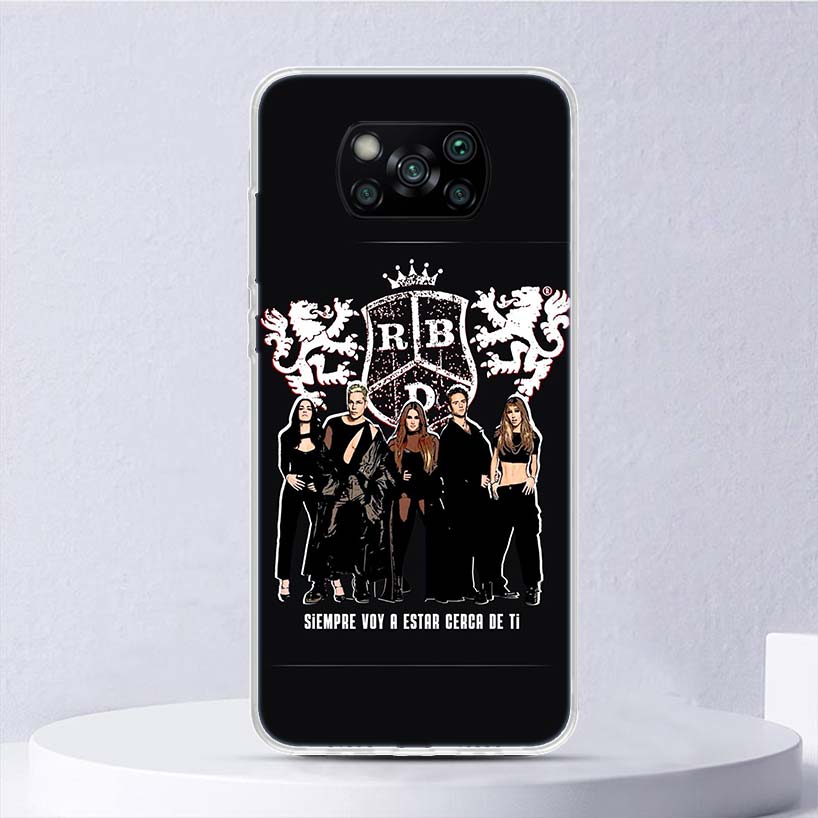 F-Fashion RBD R-Rebelde Soft Case For Xiaomi Poco X7 X6 X5 X4 X3 Nfc F7 Ultra F6 F5 Pro Phone Cover F4 Gt F3 M5S M4 M3 M5 M6 Coq