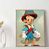 5D Diy Diamond Painting The Pinocchio of Spirit Full Drill Rhinestones Mosaic Embroidery Handmade Products Home Decor Gift