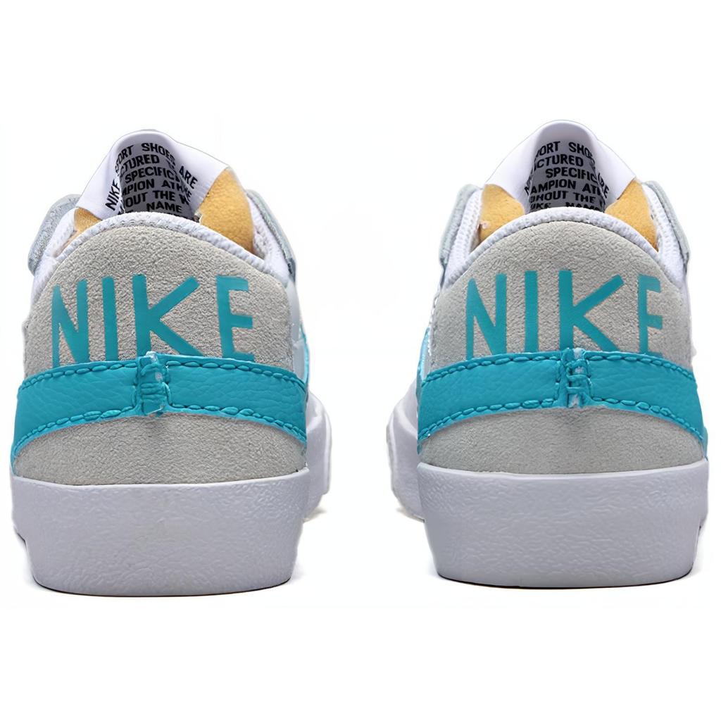 Nike Blazer Low 77 Jumbo Fashion Comfortable Low-Top Skate Shoes Women Sneaker White Green DQ1470-107