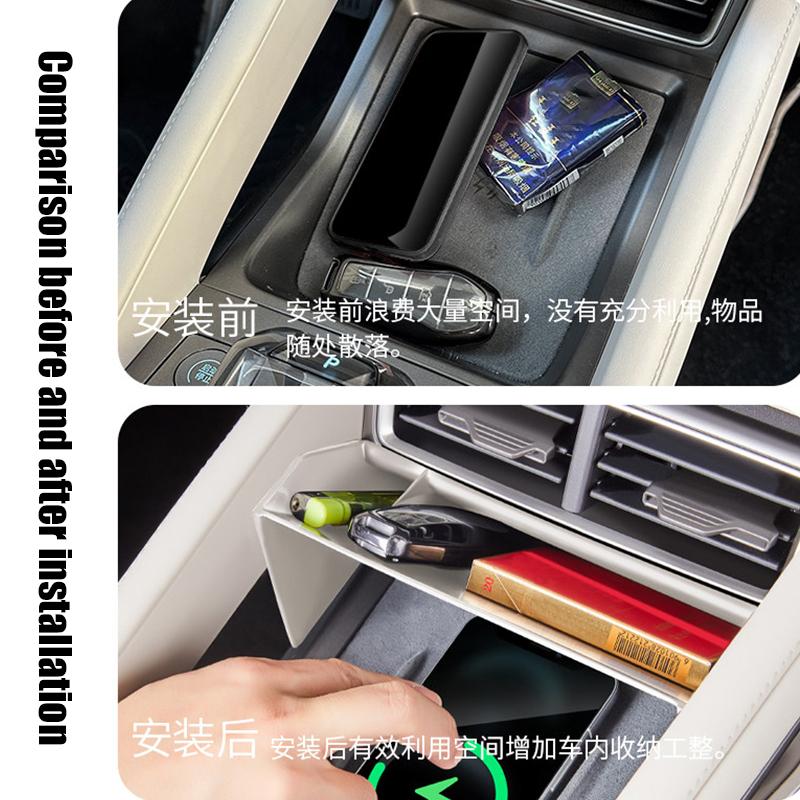 Multi Functional Storage Box Under the Central Control Screen for In Car Items For BYD ATTO 2 YUAN PRO Yuan Up 2024 2025 2026