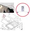 BSR6 Cortinilla Deslizante para Techo Solar Clip Lateral Derecho Resorte Soporte Metálico para BMW Serie 3 E46 1997-2006 54138246025