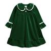 Children's Gold Velvet Pajamas - Autumn/Winter Homewear for Boys and Girls