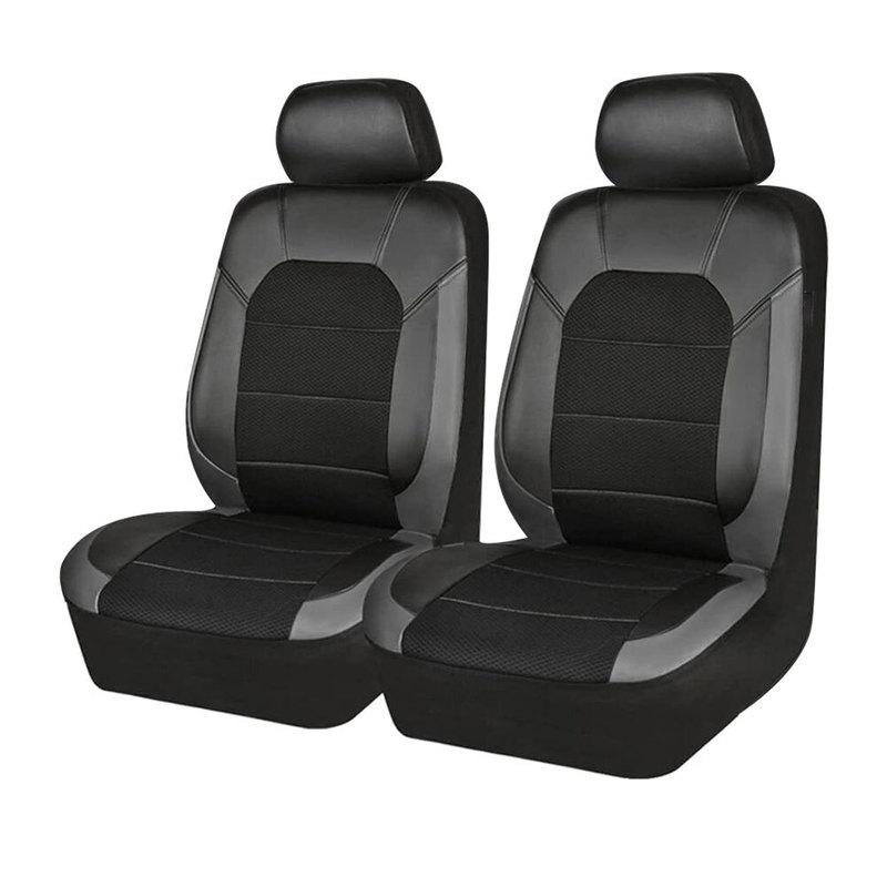 

Front Seat Protective Cover with Slip Resistant Backing Shields Vehicle Interior from Sta and Wear Compatible with Most Cars