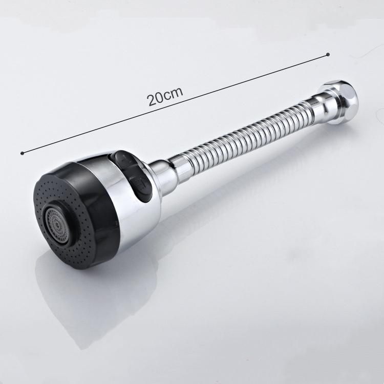 360 Degree Kitchen Faucet Spray Head Filter 2 Modes Adjustable conduit Filter Water Diffuser Converter for Kitchen Accessory