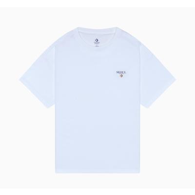 Converse Seoul CiTy Graphic T shirT whiTe Mch647 001